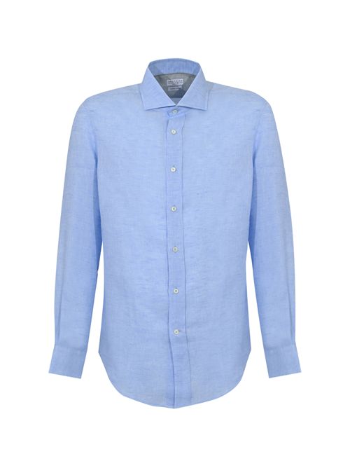 Camicia Easy Fit in lino